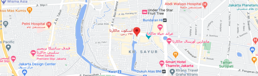 خارطةشقق فندقية أسكوت جاكارتا - Ascott Jakarta