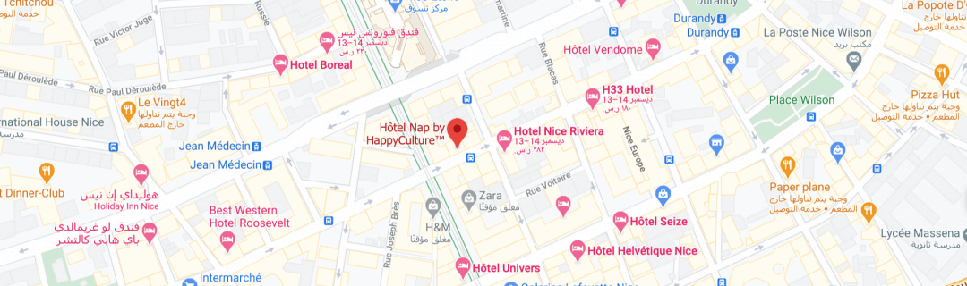 خارطةفندق ناب هبي كالتشر Hotel Nap By HappyCulture