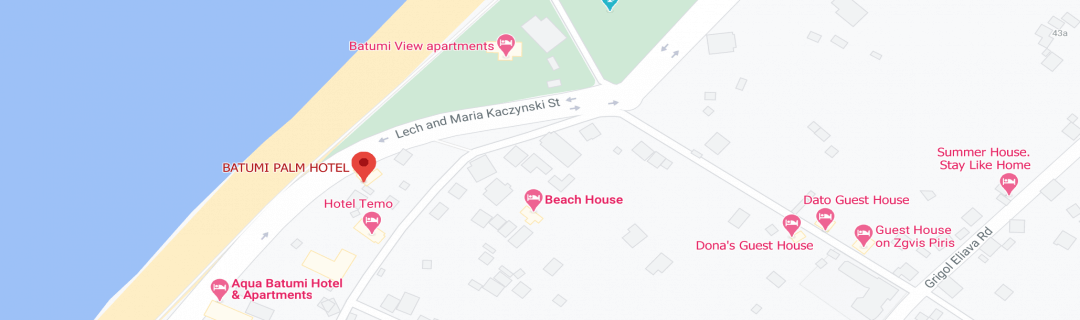 خارطةفندق باتومي بالم BATUMI PALM HOTEL
