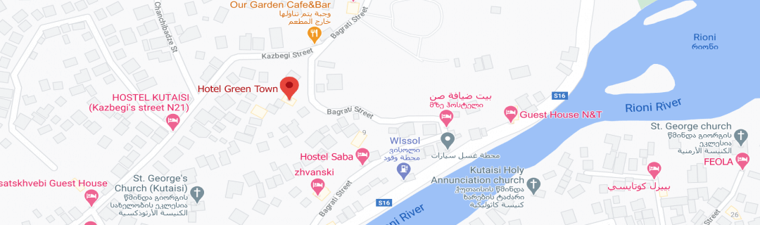 خارطةفندق قرين تاون Hotel Green Town