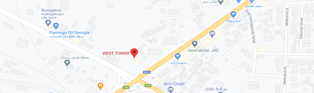 خارطةفندق ويست تاور West Tower Hotel