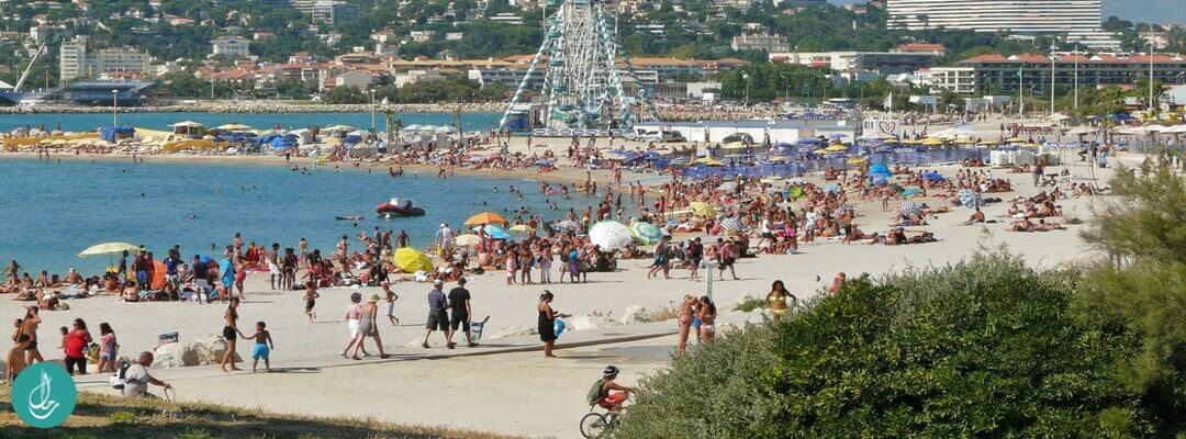 شاطئ دو برادو في مرسيليا  -Plages du Prado